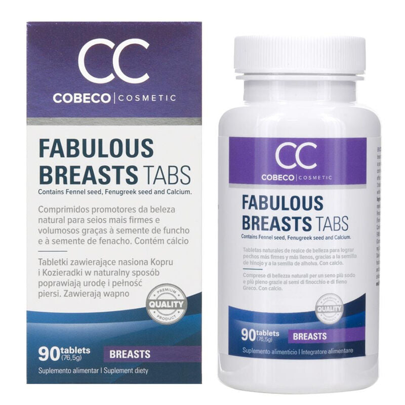 COBECO - CC FABULOUS BREASTS AUMENTADOR DE SENOS 90 CAPSULAS - ES